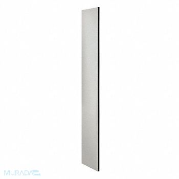 SALSBURY INDUSTRIES End Panel Gray 72inH x 18inW x 3/4inD, 39FF09