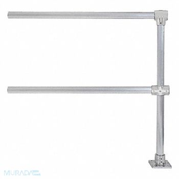 HOLLAENDER Handrail Extension 6 Ft Aluminum Mil, 39K863