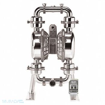 STANDARD PUMP DblDiaphPmp FNPT PTFE/SSteel 1/2 147gpm, 39N551