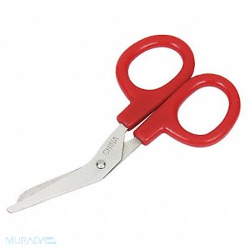 FIRST AID ONLY Scissors 4 in L Silver Rounded Metal, 39P041