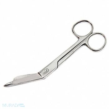 FIRST AID ONLY Scissors 5-1/2 in L Silver Pointed, 39P042