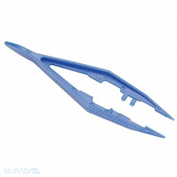 FIRST AID ONLY Forceps Plastic Blue 3-1/2 L, 39P045