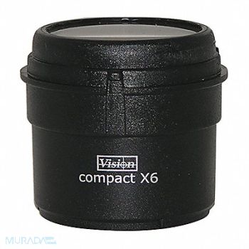 VISION ENGINEERING Objective Lens 6X Magnification, 39UD62