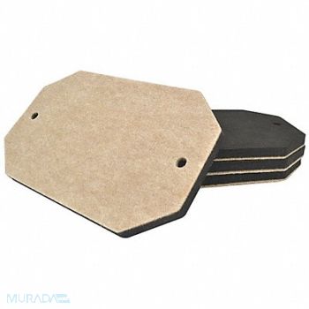 SURFACE SHIELDS Surface Sled 10 in.L White PK4, 39UM52