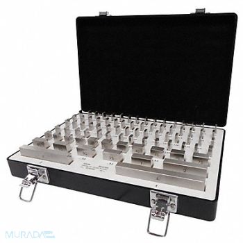 STARRETT Gage Block Set 0.1001-4.000 in 81 pcs., 3ACH2
