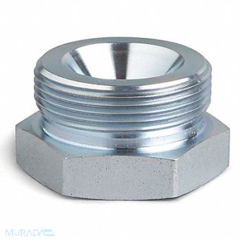 GRAINGER APPROVED Ground Joint Spud Male 3/4 NPSM Steel, 3ATP8