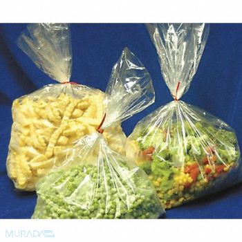 GRAINGER APPROVED Produce Bag 24 in L 18 in W PK250, 3CUA9