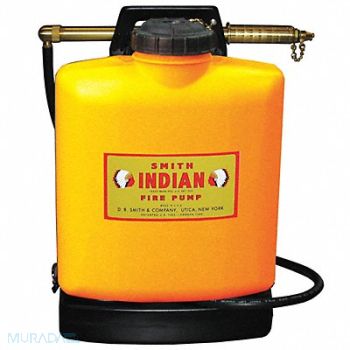 INDIAN Wildland Pump 5 gal Carrying Tank Plstic, 3EJT2