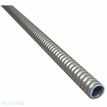 GRAINGER APPROVED Flex Metal Conduit Steel Trd Sz 1/2 in, 6A420