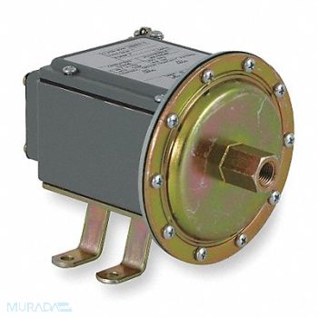 SQUARE D Vacuum Switch 0.8 to 9 Hg Stndrd/Reverse, 3HAL7