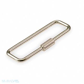 LUCKY LINE PRODUCTS Turn Sleeve Key Ring Steel PK25, 3HJV1