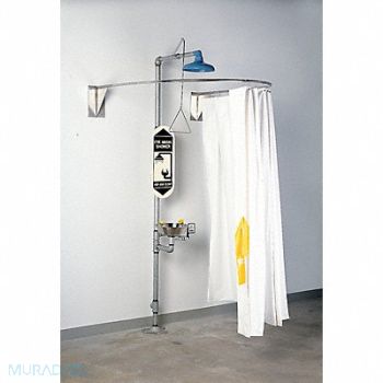 GRAINGER APPROVED Privacy Curtain White, 3JMR9