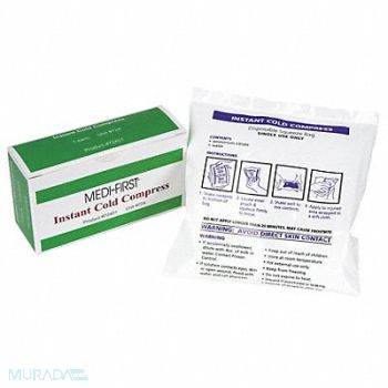 MEDIQUE Instant Cold Pack White 4In. x 6In., 3JNX3