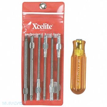 XCELITE Precision Screwdriver Set Torx(R) 7 pcs., 3KGU3