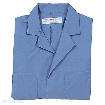 VF IMAGEWEAR Collared Lab Coat XL Navy, 3NDH6