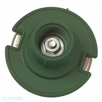 GRAINGER APPROVED Magnetic Lightstick Holder Green, 3NRC2