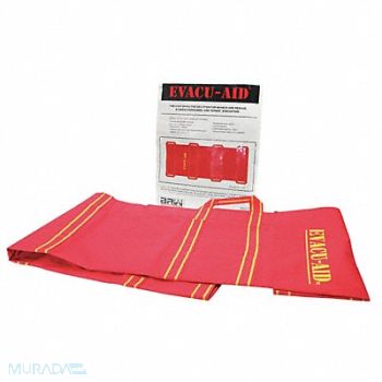 HONEYWELL Folding Stretcher 350 lb 72 in Orange, 3PAH4