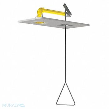 BRADLEY Emergency Shower Horizontal Flush 20 gpm, 3PVF9