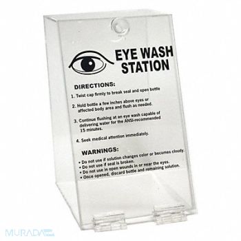 BRADY Eye Wash Station, 3PVT5