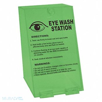 BRADY Eye Wash Station, 3PVT6