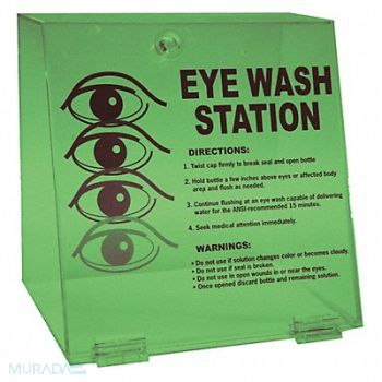 BRADY Double Eye Wash Station, 3PVT8