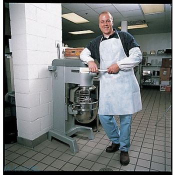 CELLUCAP Disposable Bib Apron White XL PK100, 3RYU5