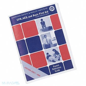 MEDI-FIRST Handbook First Aid English, 3TZP8