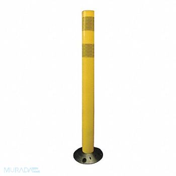 GRAINGER APPROVED H9743 Delineator Post Height 28 In Yellow, 3UTX2