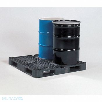 GRAINGER APPROVED Pallet Stackable Partial 4-Way 4 000 lb., 3VAT5