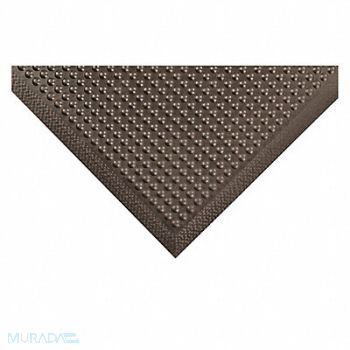 NOTRAX Antifatigue Mat Black 3ft. x 4ft., 9T010