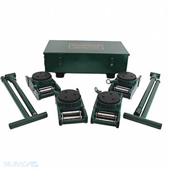 HILMAN ROLLERS Equipment Roller Kit 120 000 lb Swivel, 3VH83