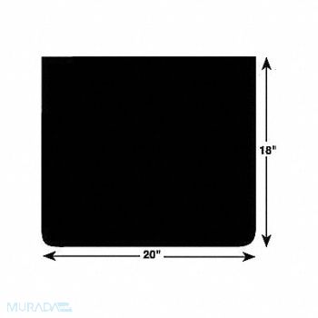 BUYERS PRODUCTS PLAIN MUD FLAPS - 20 IN 18 IN PR, 3VUH4