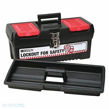 BRADY Lockout Tool Box Unfilled, 3WPG5