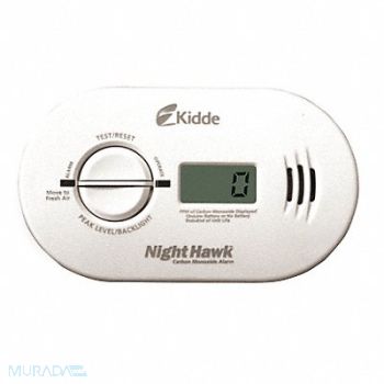 KIDDE CO2 Alarm AA Alkaline Electrochemical, 3YNJ4