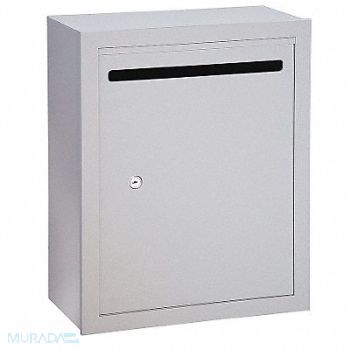 SALSBURY INDUSTRIES Letter Box Alum Surface, 3YNW7