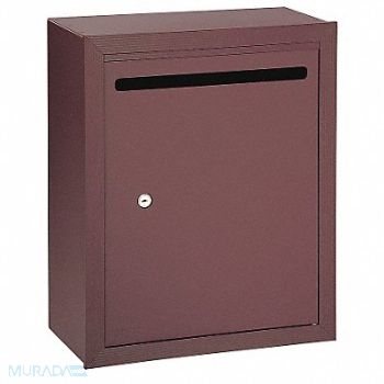 SALSBURY INDUSTRIES Letter Box Bronze Surface, 3YNW9