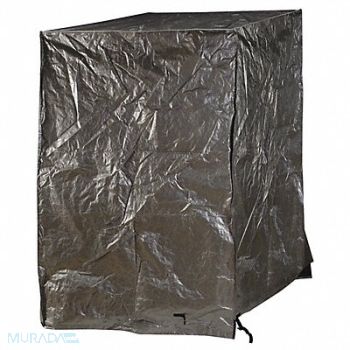 GRAINGER APPROVED Pallet Cover Tarp LDPE HDPE 10.5 mil, 3ZRU2