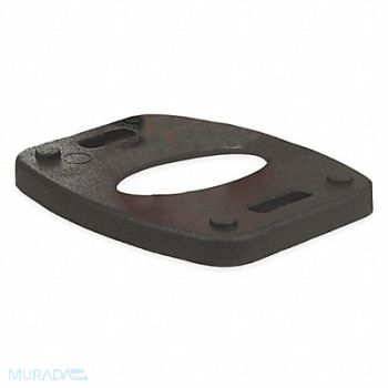 GRAINGER APPROVED Vertical Panel Base Black 22x18x1 In., 13P905