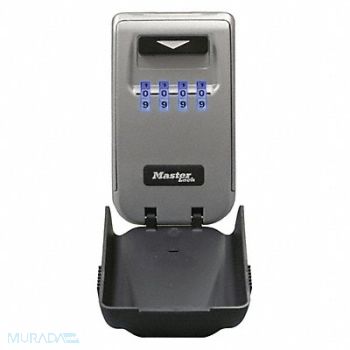 MASTER LOCK Lock Box Black/Gray Weight 1.15 lb., 402L15