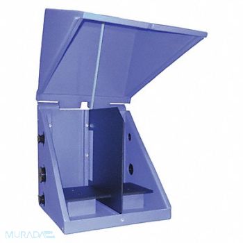 PEABODY ENGINEERING Pump Cover 22 in Lg 18.5 in Wd 22 in Ht, 406U23