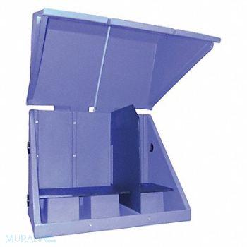 PEABODY ENGINEERING Pump Cover 35 in Lg 23 in Wd 28 in Ht, 406U24