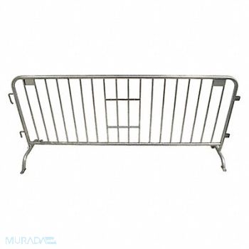 TENSABARRIER Barricade Leg Frame Style Silver 24 W, 409X82