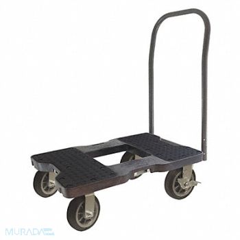 SNAP-LOC Platfrm Truck 1500lb 32inLx20-1/2inW Blk, 40AL25