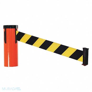 RETRACTA-CONE Barrier Tape Black/Yellow 2 lb., 40CK37