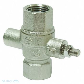 BRADLEY Brass Ball Valve 1/2 in., 40CP52