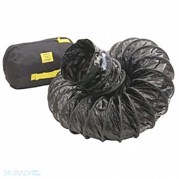 RAMFAN Ventilation Duct 25 ft Black, 20LP19