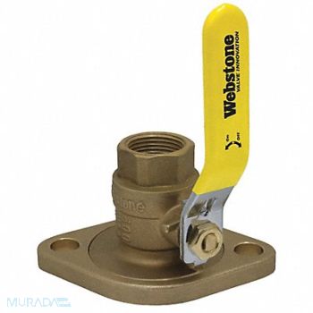 WEBSTONE Rotating Flanged Ball Valve 3/4 In, 40L192