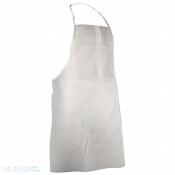 CELLUCAP Bib Apron PP 36x28 White PK100, 40N281