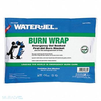 WATERJEL Burn Wrap Sterile Blue Wool 36 L, 415J32