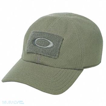OAKLEY Baseball Hat Cap Grn L/XL 7-3/8 Hat Size, 417Y01